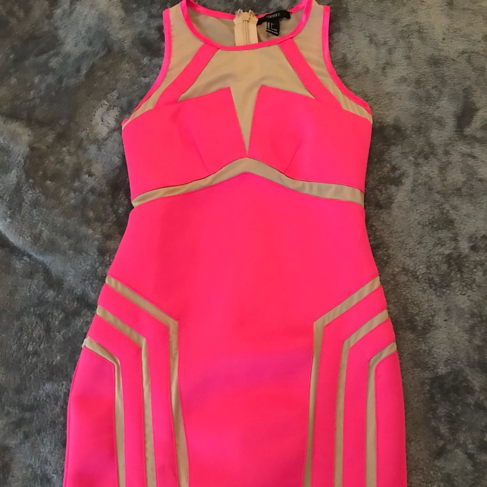 Hot Pink Dress